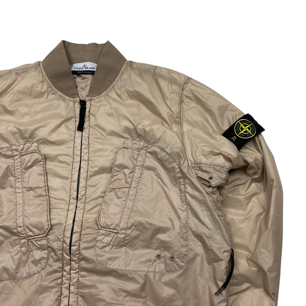 Stone Island 2023 Garment Dyed Micro Yarn Primaloft Down Jacket - Large