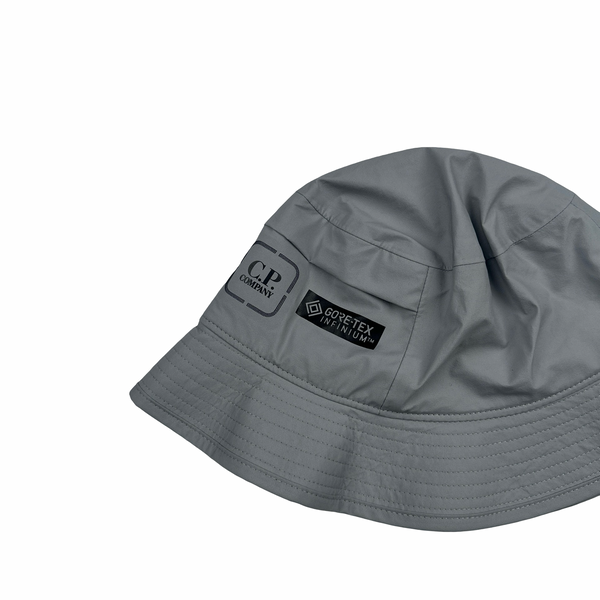 CP Company Grey Gortex Quantum Metropolis Series Bucket Hat - Large