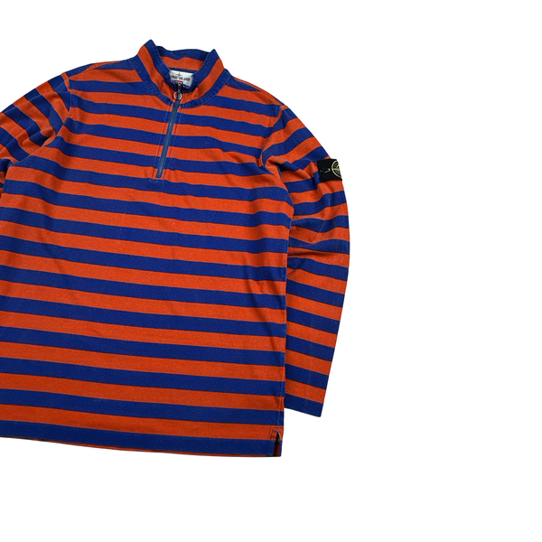 Stone Island x Supreme Striped High Neck Pullover - Medium