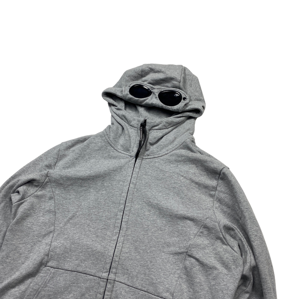 CP Company Goggle Hoodie Light Grey - XXL