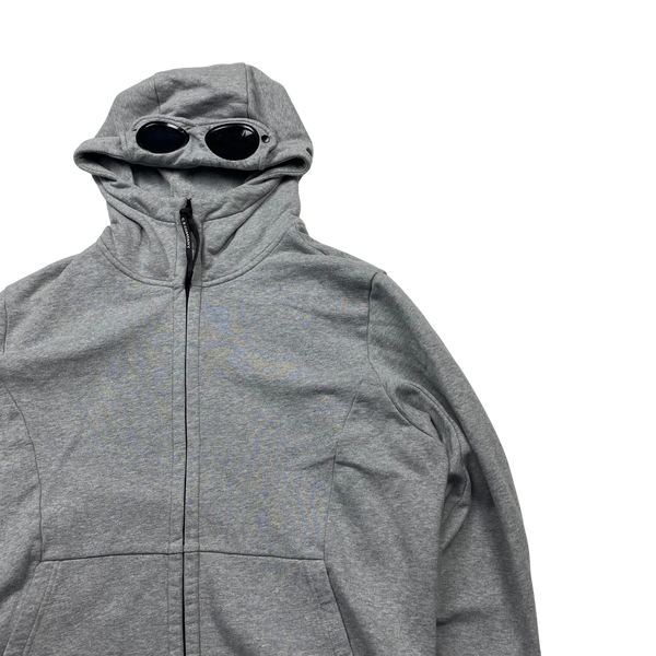 CP Company Goggle Hoodie Light Grey - XXL