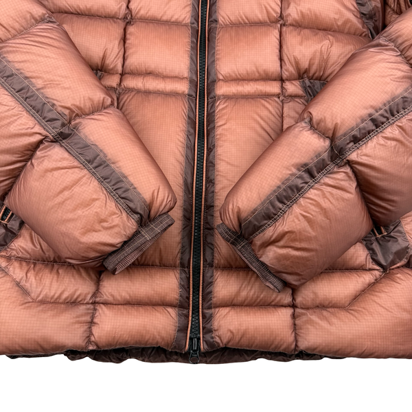 CP Company Terracotta Down Filled DD Shell Lens Viewer Puffer Jacket - XXL (54)