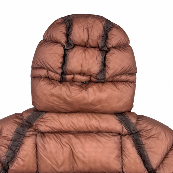 CP Company Terracotta Down Filled DD Shell Lens Viewer Puffer Jacket - XXL (54)