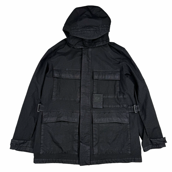 CP Company Metropolis Charcoal Co Ted Multipocketed Jacket - 3XL (58)