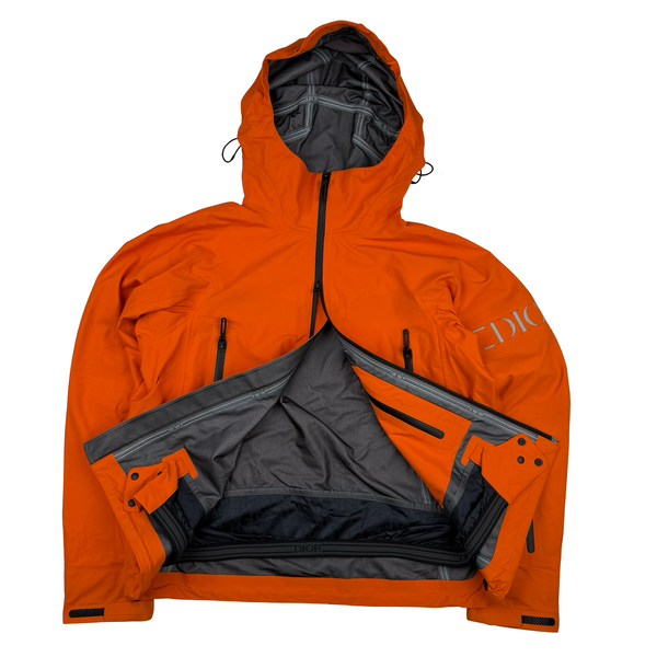Dior Desente Orange Weather Proof Ski Jacket - Small (46)