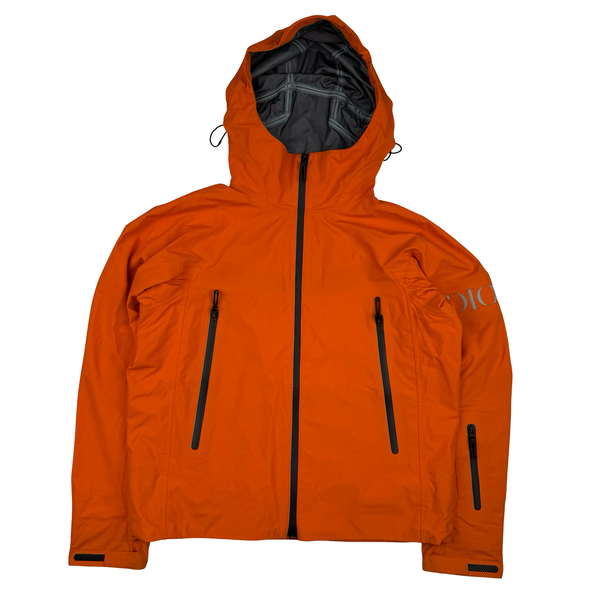 Dior Desente Orange Weather Proof Ski Jacket - Small (46)
