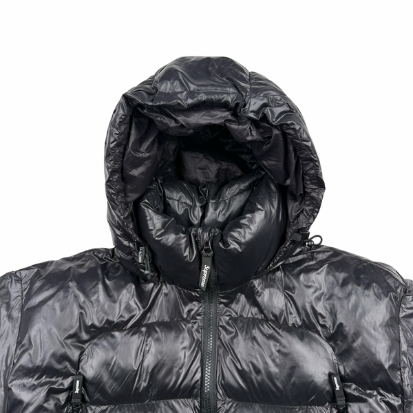Supreme Pertex Quantum Black Down Fill Puffer Jacket - Small