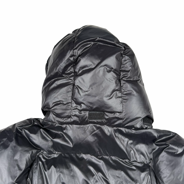 Supreme Pertex Quantum Black Down Fill Puffer Jacket - Small