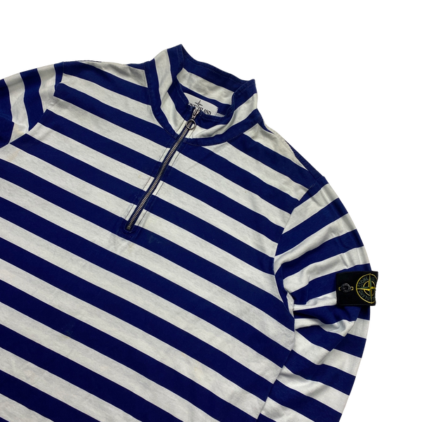 Stone Island x Supreme Striped High Neck Pullover - Medium