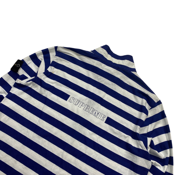 Stone Island x Supreme Striped High Neck Pullover - Medium