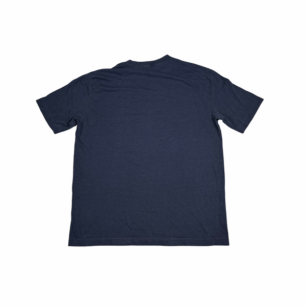 Stone Island 2003 Navy Cotton Spellout T Shirt - XXL