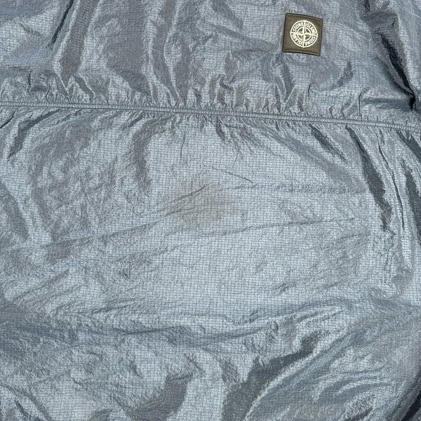 Stone Island 2020 Navy Nylon Metal Rip Stop Pullover - Large