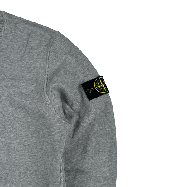 Stone Island 2019 Grey Cotton Crewneck - Medium