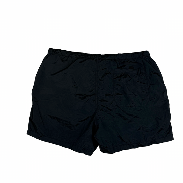 Stone Island 2022 Navy Blue Metal Nylon Patch Swim Shorts - XL