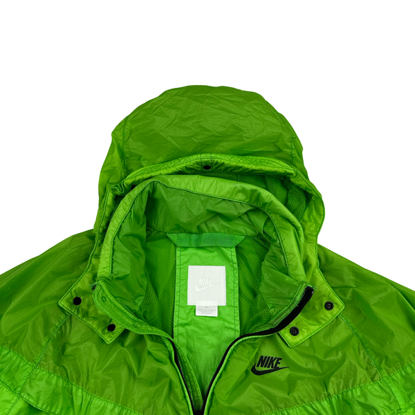 Stone Island x Nike Green Hyperlight Membrana Windrunner Jacket - XL