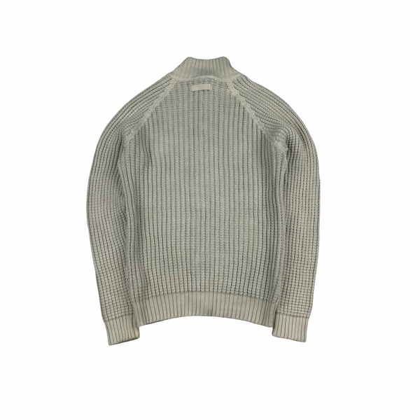 Dolce & Gabbana Heavyweight Cotton Buttoned Knit Jumper - Medium