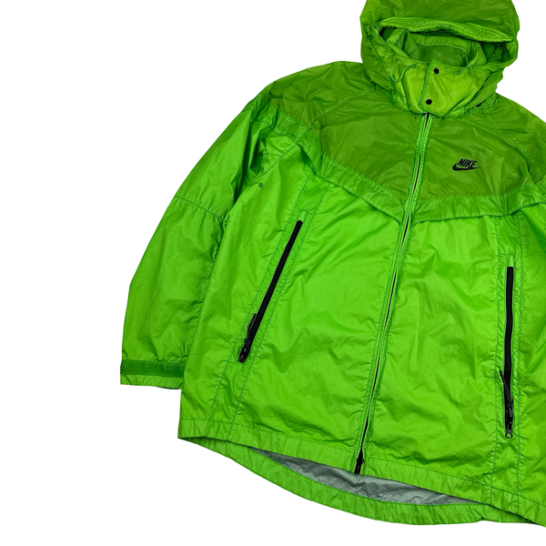Stone Island x Nike Green Hyperlight Membrana Windrunner Jacket - XL