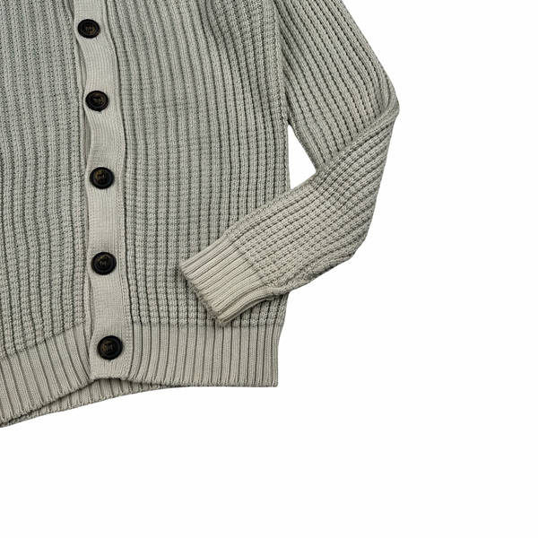 Dolce & Gabbana Heavyweight Cotton Buttoned Knit Jumper - Medium