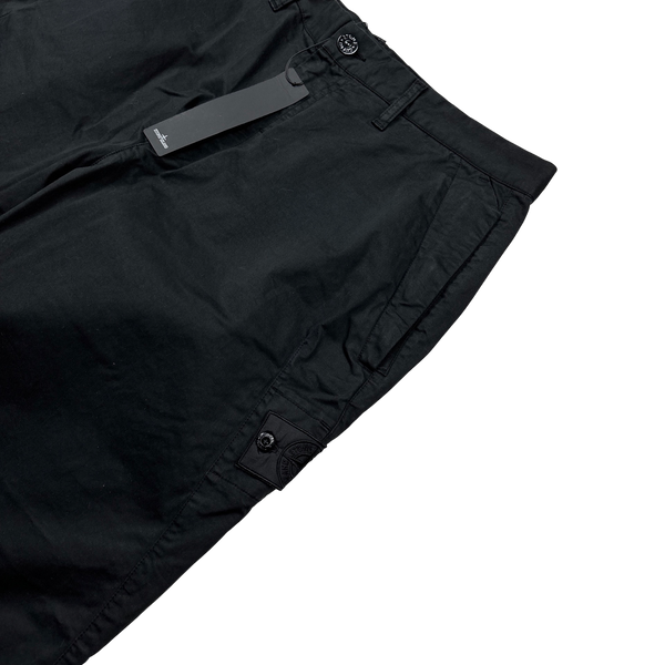 Stone Island 2020 Black Ghost Cargo Trousers - 34"