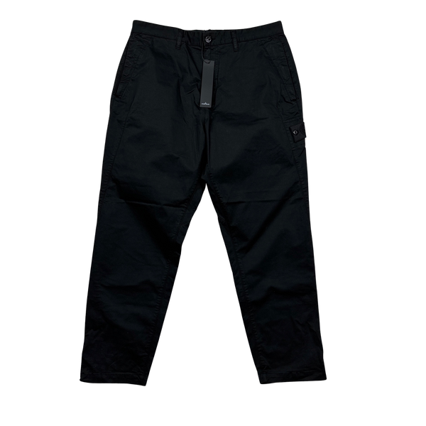 Stone Island 2020 Black Ghost Cargo Trousers - 34"