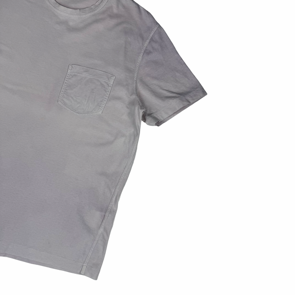 Stone Island 2014 Spellout Pale Pink Short Sleeve T Shirt - XL