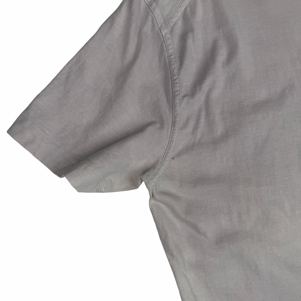 Stone Island 2014 Spellout Pale Pink Short Sleeve T Shirt - XL