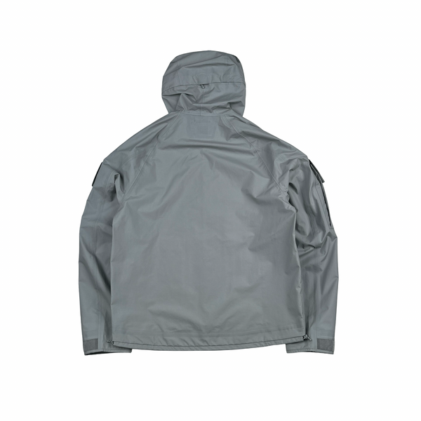 CP Company Drizzle Grey Goretex Infinium Waterproof Zipped Jacket - Medium