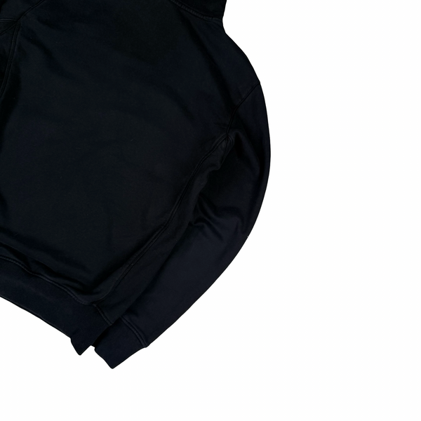 Stone Island 2017 Navy Cotton Pullover Hoodie - Medium
