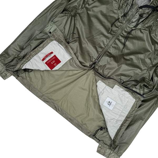 CP Company Light Khaki Green CS II Lens Viewer Lightweight Jacket - XL