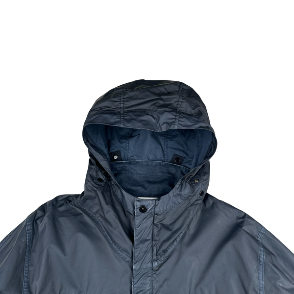Stone Island 2014 Navy Mussola Gommata Jacket - XL