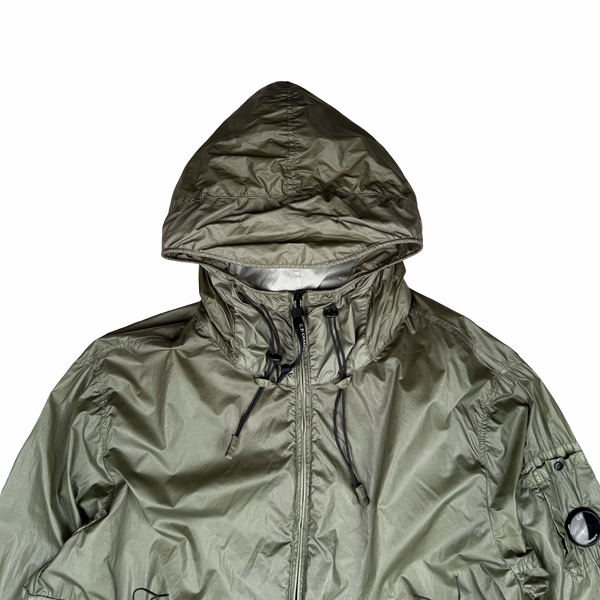 CP Company Light Khaki Green CS II Lens Viewer Lightweight Jacket - XL