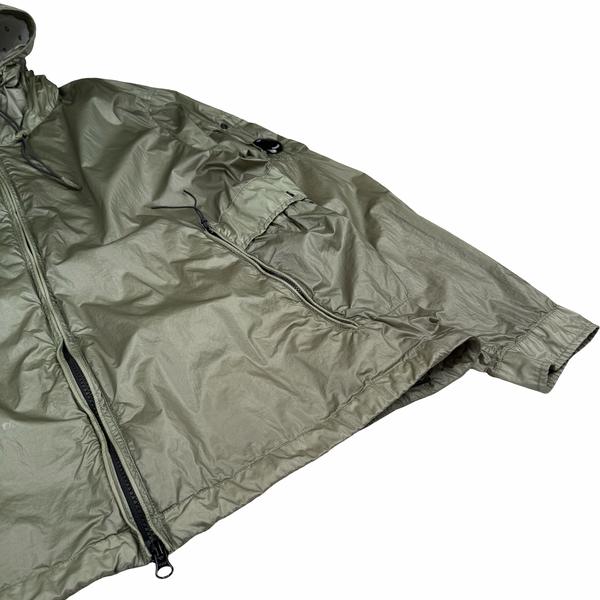 CP Company Light Khaki Green CS II Lens Viewer Lightweight Jacket - XL