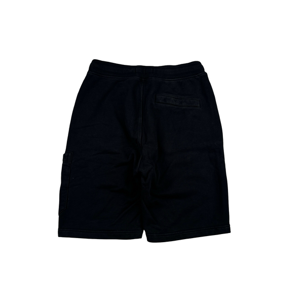 Stone Island 2022 Black Cotton Shorts - Small