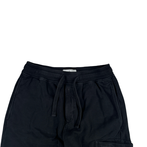 Stone Island 2022 Black Cotton Shorts - Small