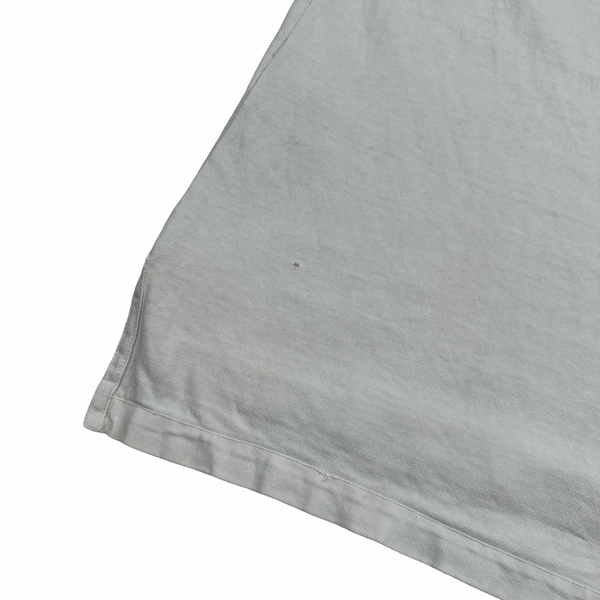 Stone Island Marina 1995 White Cotton T Shirt - Large