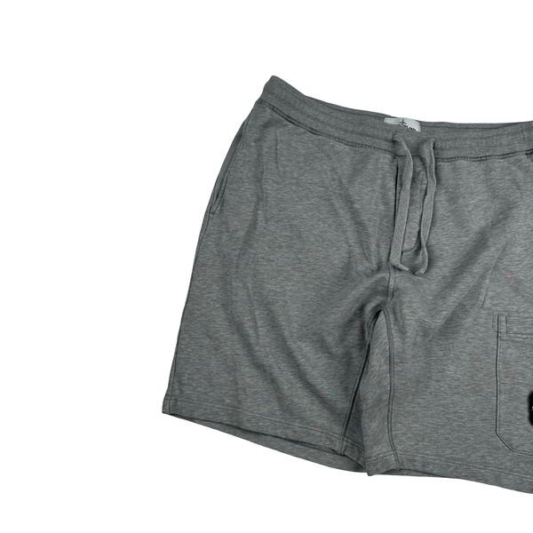 Stone Island 2020 Grey Cotton Shorts - XL