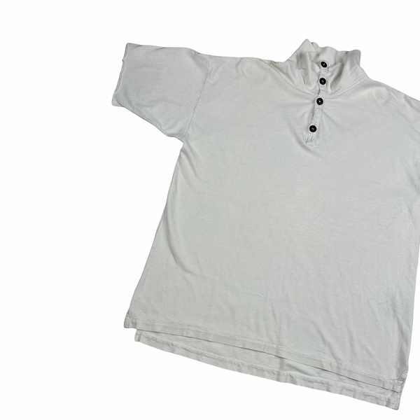 Stone Island Marina 1995 White Cotton T Shirt - Large