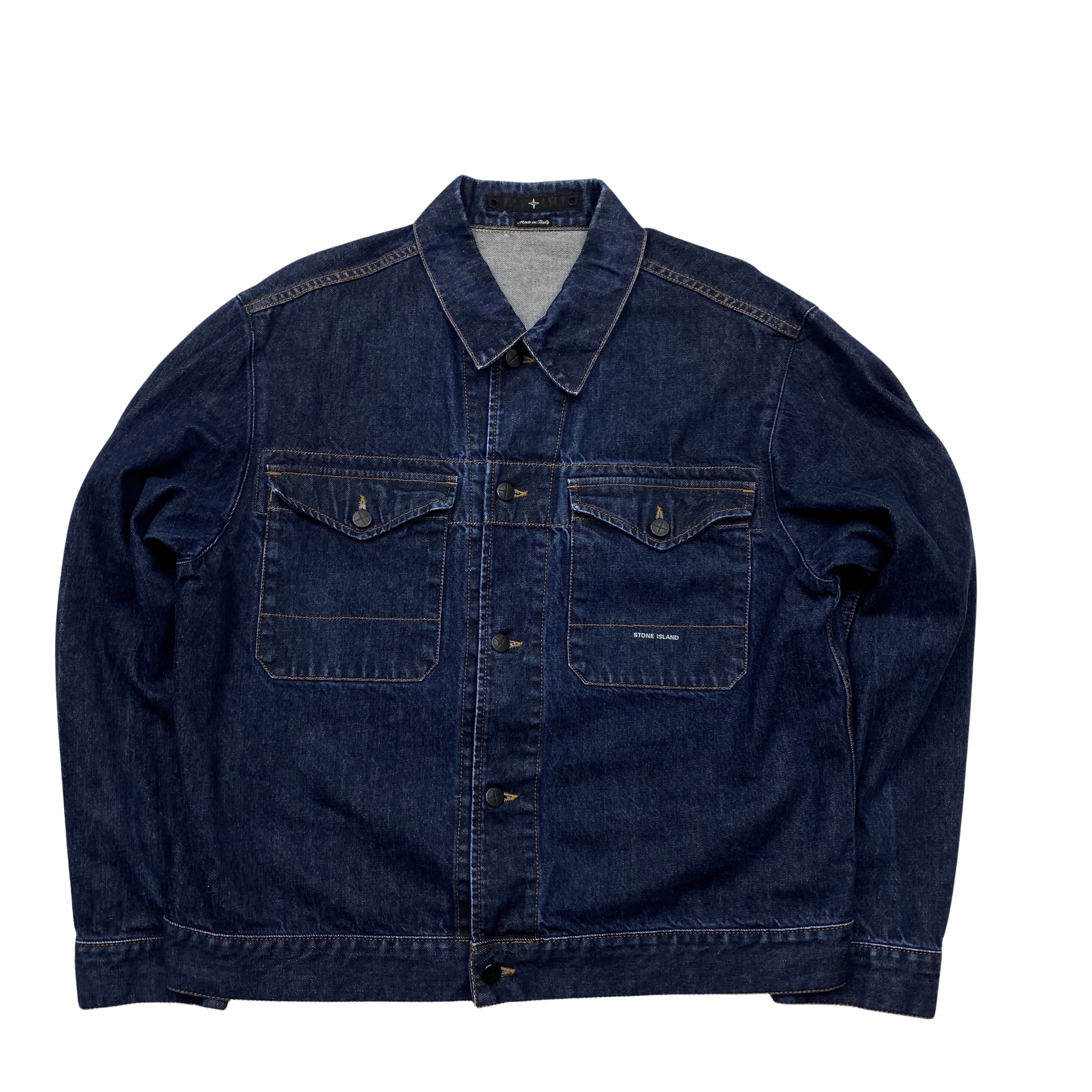 Stone Island Denims Denim Cotton Jacket - XL – Mat's Island