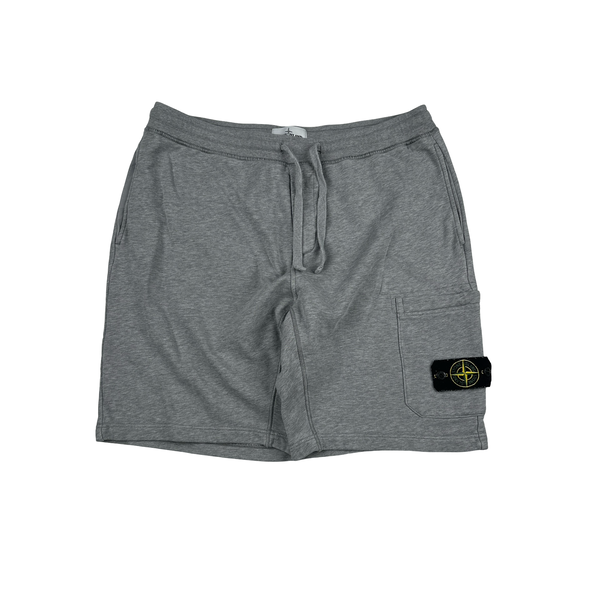 Stone Island 2020 Grey Cotton Shorts - XL