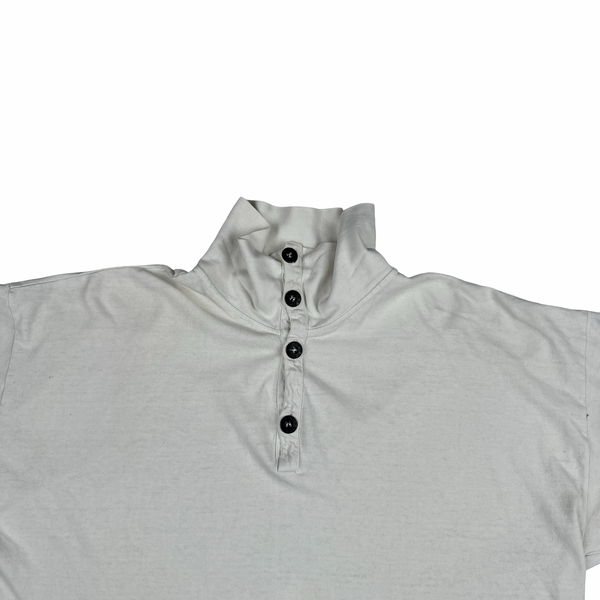 Stone Island Marina 1995 White Cotton T Shirt - Large