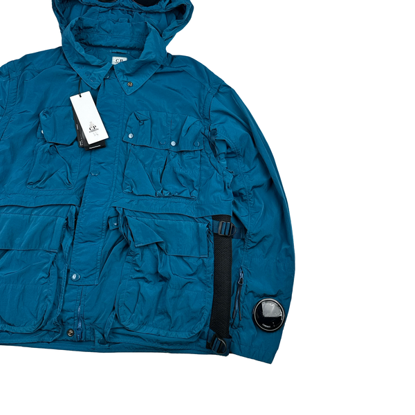 CP Company Blue Chrome-R Lightweight Jacket - Medium