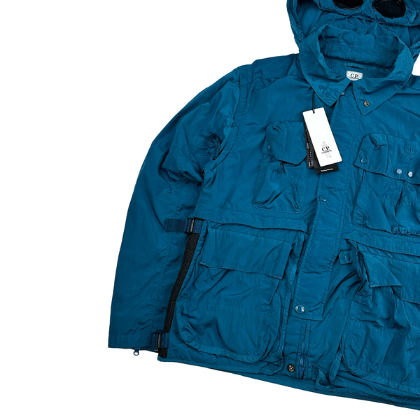 CP Company Blue Chrome-R Lightweight Jacket - Medium