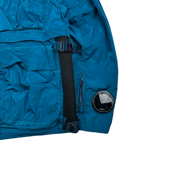 CP Company Blue Chrome-R Lightweight Jacket - Medium