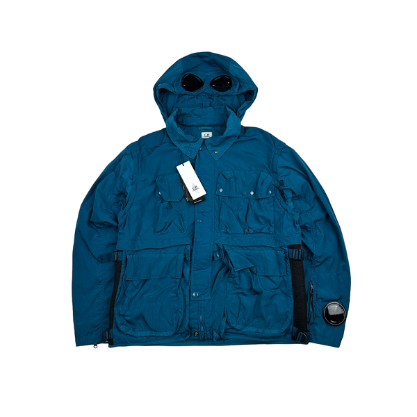 CP Company Blue Chrome-R Lightweight Jacket - Medium