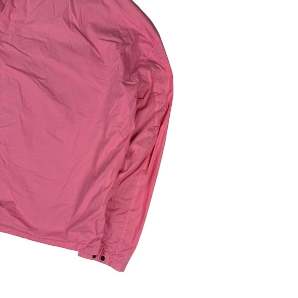 Stone Island 2020 Pink Zipped Chest Pocket Lightly Insulated Overshirt - XL