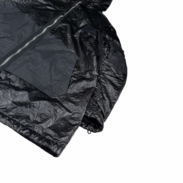 Stone Island Black Shadow Project Dual Grid Nylon Parka - Large