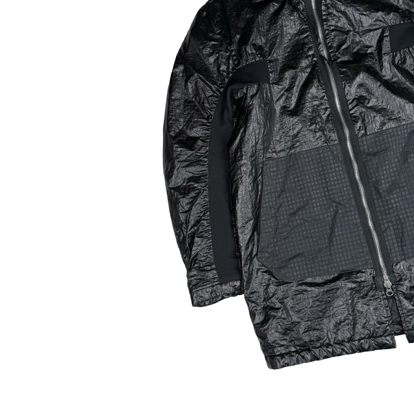 Stone Island Black Shadow Project Dual Grid Nylon Parka - Large