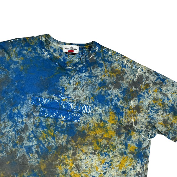 Stone Island x Supreme 2020 Paintball T Shirt - XL
