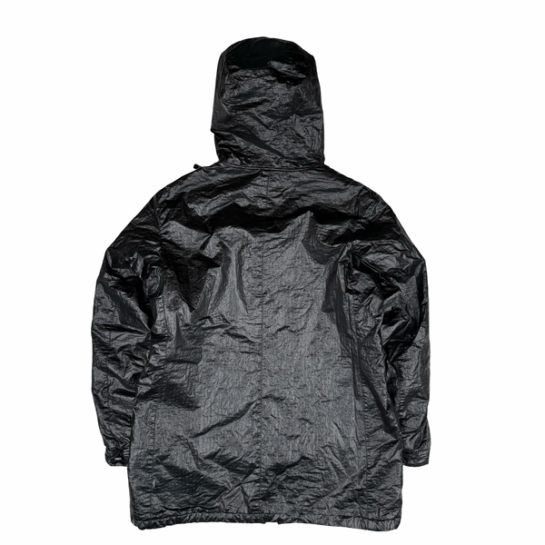 Stone Island Black Shadow Project Dual Grid Nylon Parka - Large