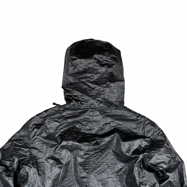Stone Island Black Shadow Project Dual Grid Nylon Parka - Large